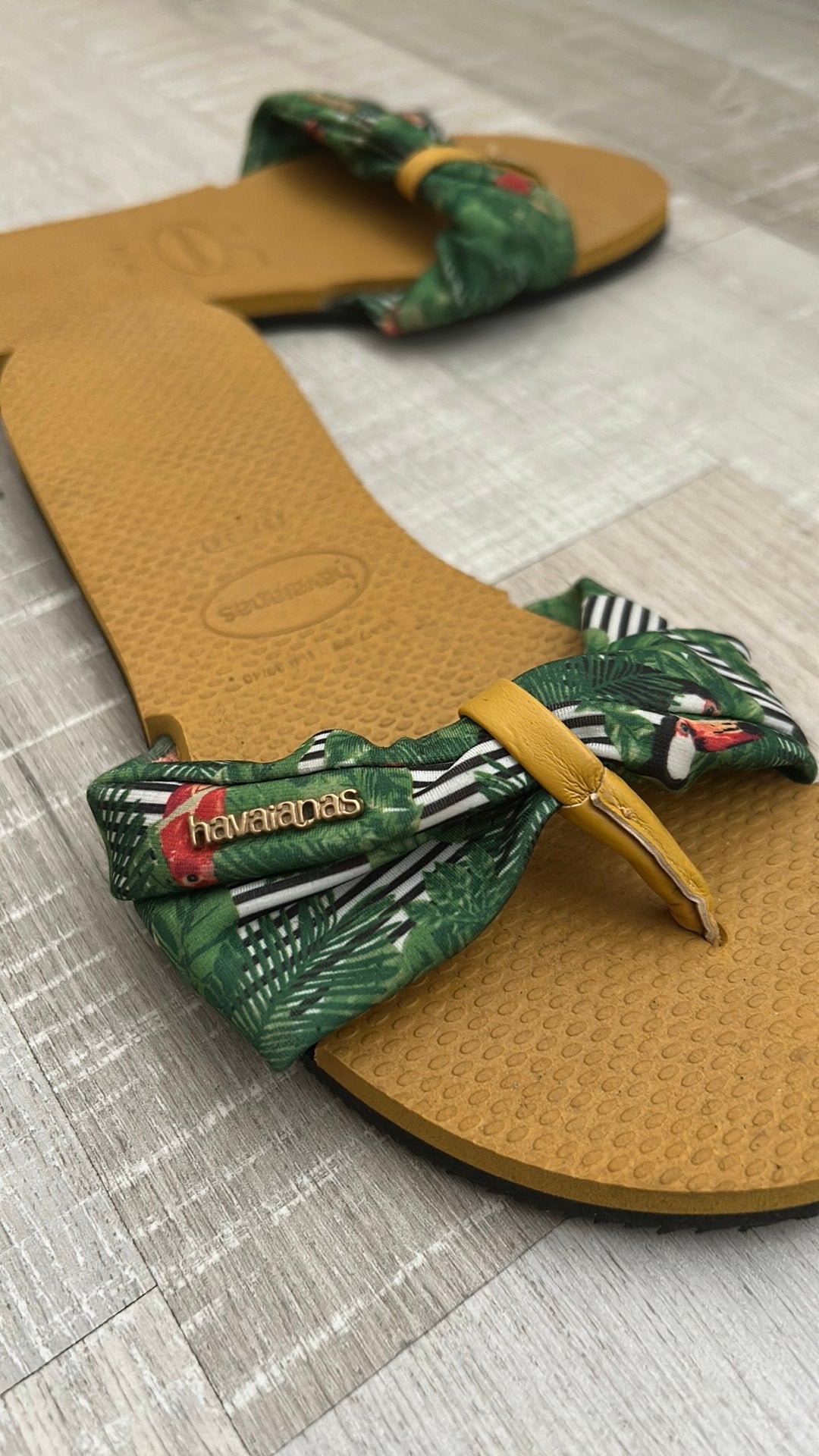 Havaianas maat 37-38, Ophalen of Verzenden, Zo goed als nieuw, Sandalen of Muiltjes