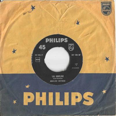 MARLENE DIETRICH  1960   SUPER !! D1174, Cd's en Dvd's, Vinyl Singles, Gebruikt, Single, Pop, 7 inch, Ophalen of Verzenden