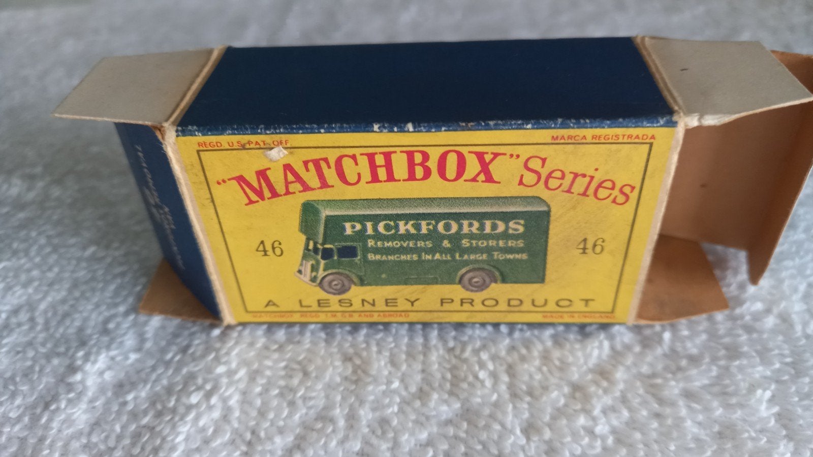 Leeg Doosje Matchbox, Ophalen of Verzenden, Matchbox