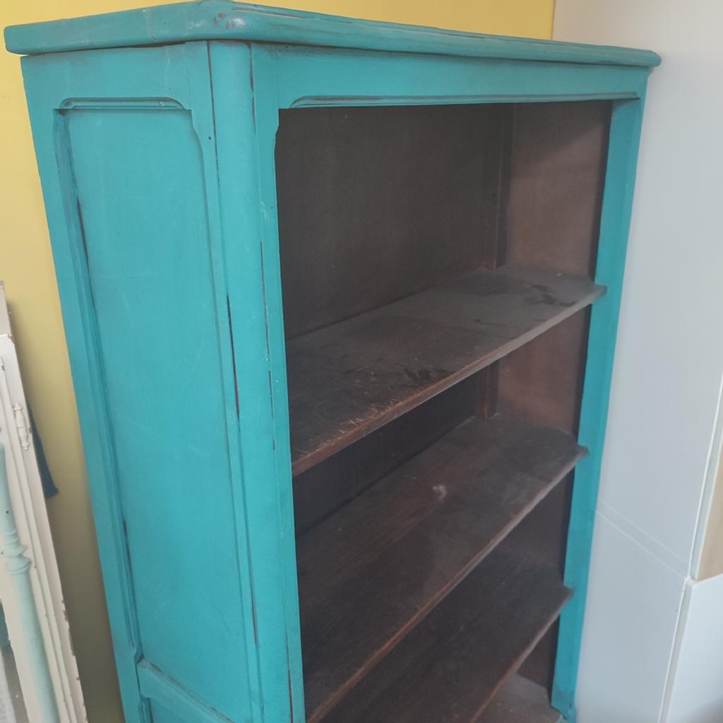 Gratis oude houten kast, bohemian stijl, Huis en Inrichting, Kasten | Boekenkasten, Ophalen, Met plank(en), Gebruikt, 50 tot 100 cm