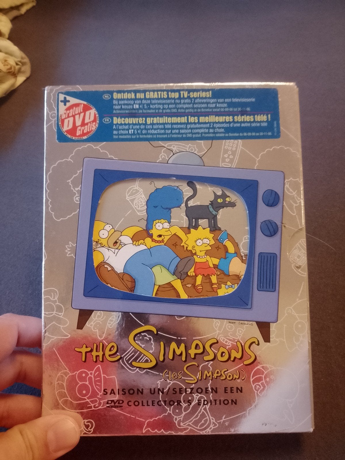 The Simpsons Seizoen 1 DVD Collector's Edition, Cd's en Dvd's, Engels, Seizoen 1, Alle leeftijden, Nederlands