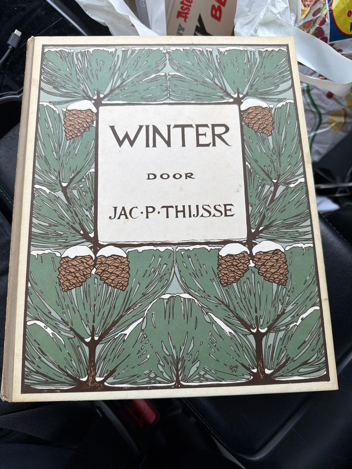 Winter Jac. P. Thijsse - Verkade Album (1909) herdruk 1975, Ophalen of Verzenden, Gelezen, Natuur algemeen