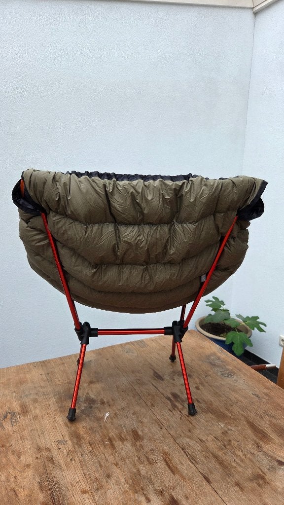 Brousse donzen chairquilt voor oa Helinox chair one, Ophalen of Verzenden, Nieuw