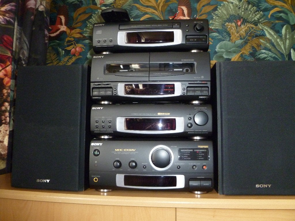 sony stereo,set, Gebruikt, Tuner of Radio, Sony, Losse componenten