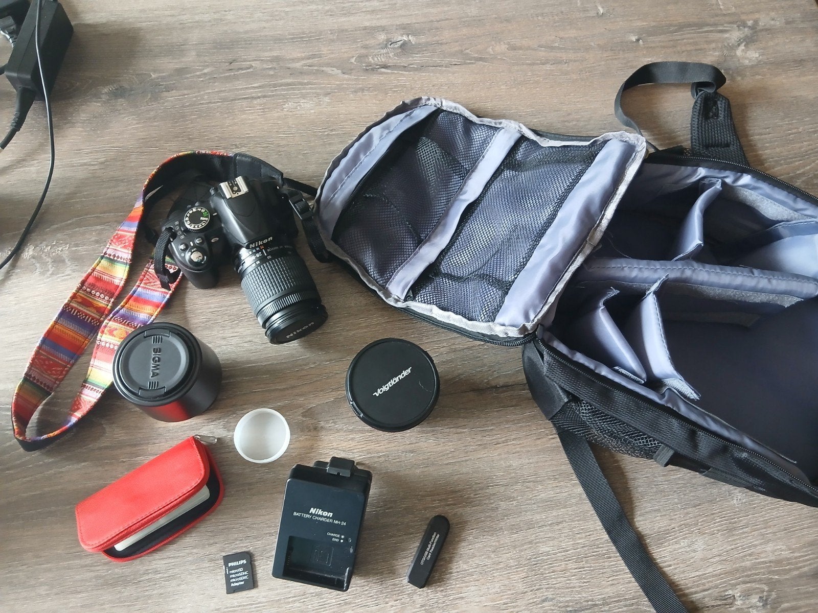 Nikon d3100 met alle benodigdheden., Audio, Tv en Foto, Fotocamera's Digitaal, Ophalen, Nikon