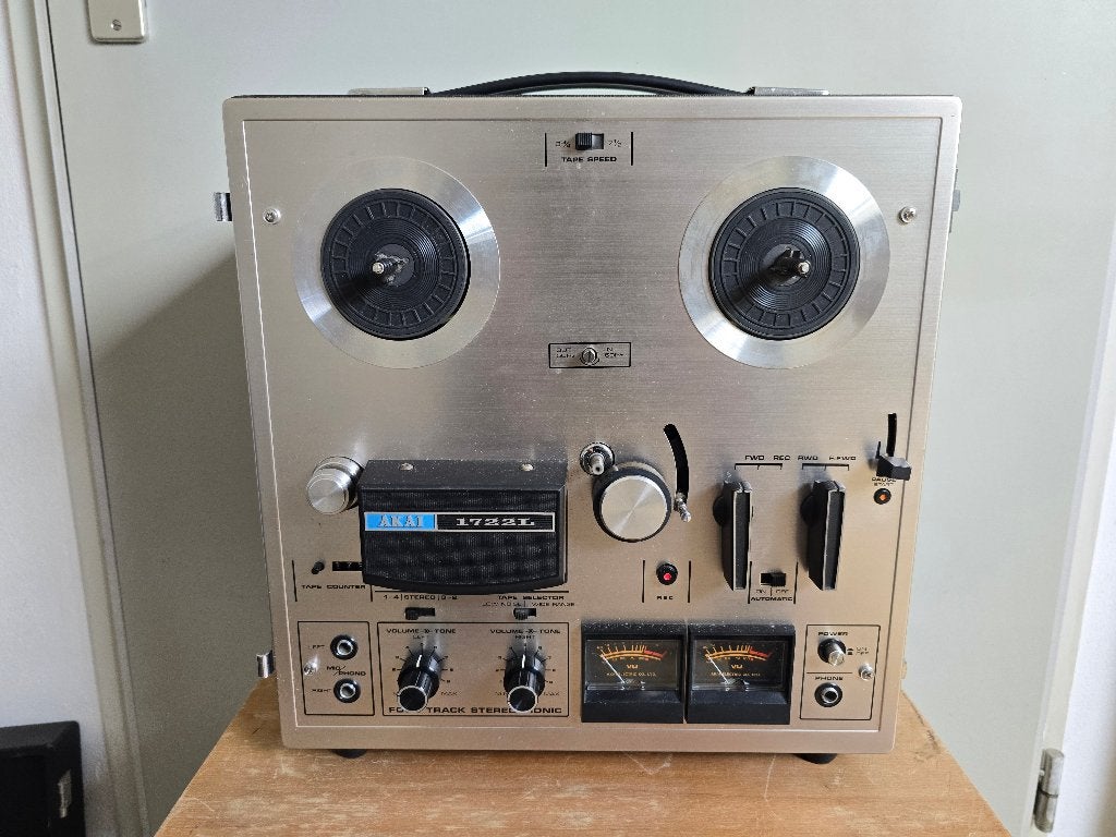 Akai bandrecorder 1722L in perfecte staat!!, Audio, Tv en Foto, Ophalen of Verzenden, Bandrecorder