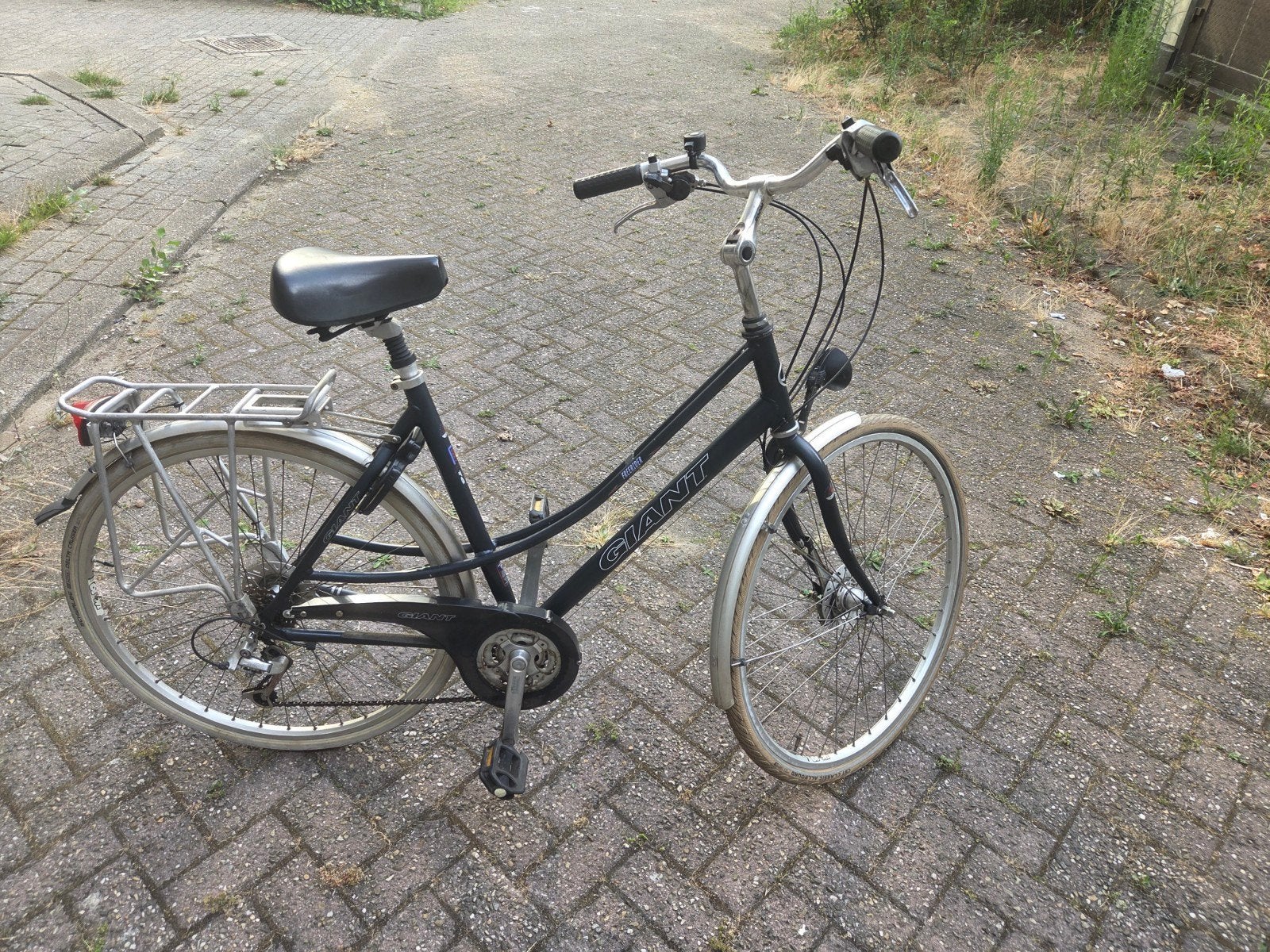 Giant stadsfiets, framemaat 53 cm, 51 tot 55 cm, Ophalen, Trommelrem, Giant