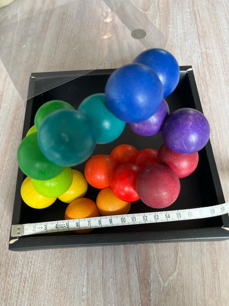 Playable Art Ball - Creatief en Educatief Houten Speelgoed, Ophalen of Verzenden, Zo goed als nieuw, Bouwen