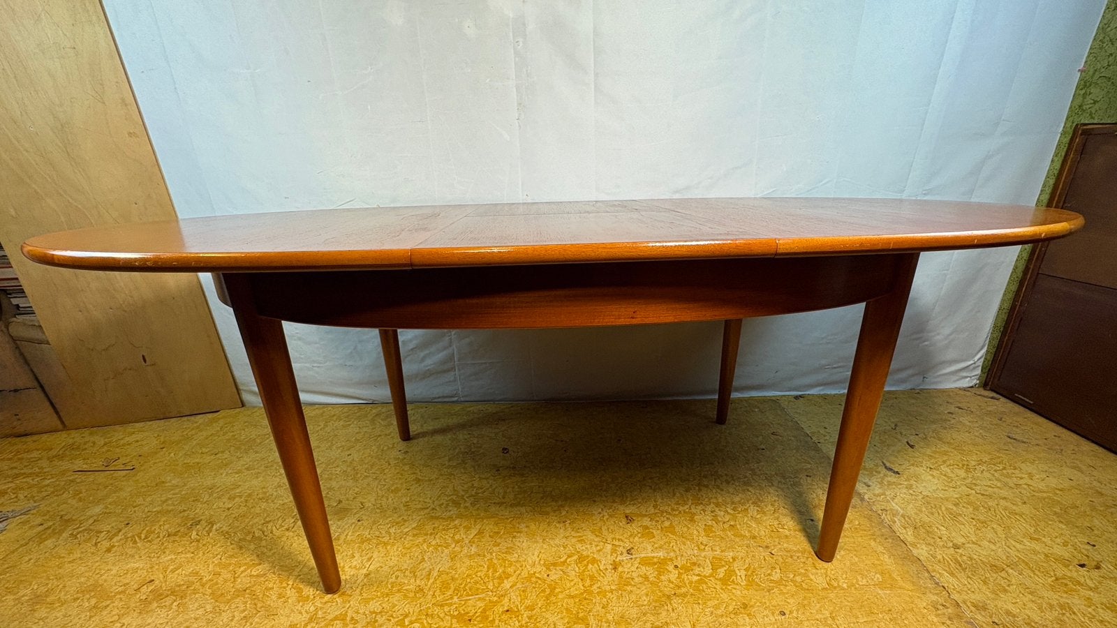 Foto 10 van Gratis bezorging!MidCentury Teak Uitschuifbare Eettafel 1960