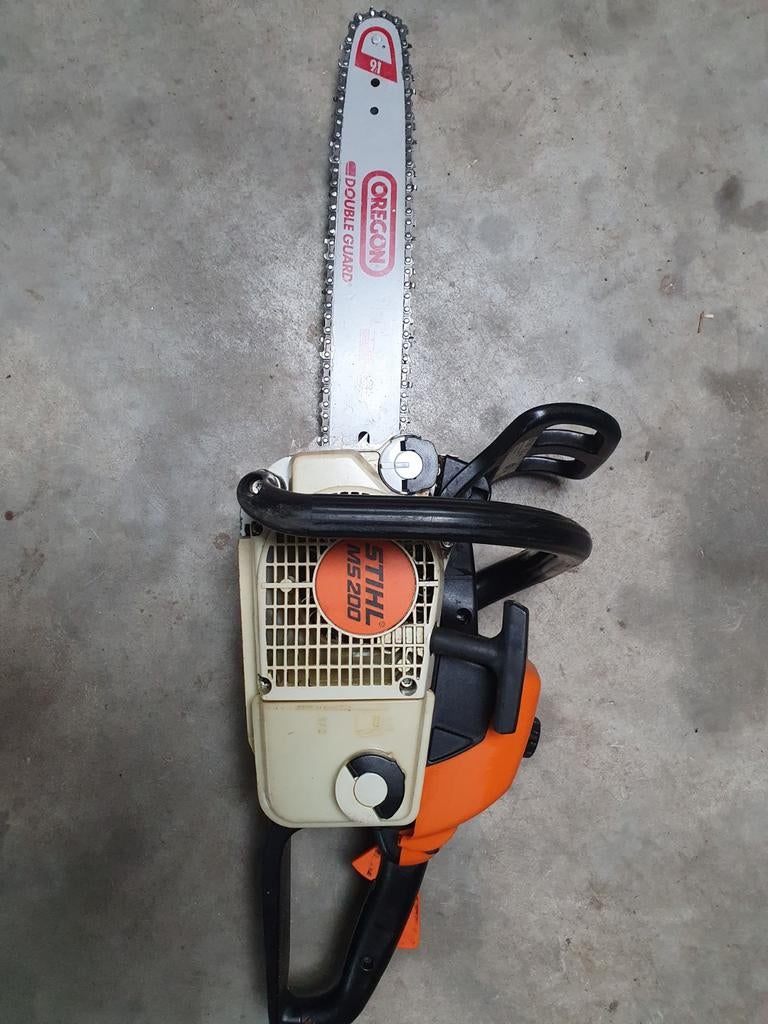 Stihl ms 200 motorzaag, Tuin en Terras, Hand-tuingereedschap, Ophalen, Gebruikt