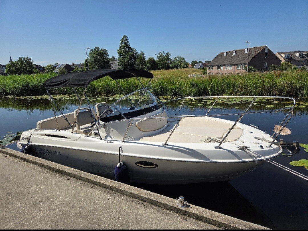 Bayliner Avanti 7 met Mercruiser V6 Benzine, Watersport en Boten, Ophalen of Verzenden, Bayliner, Benzine, Navigatie