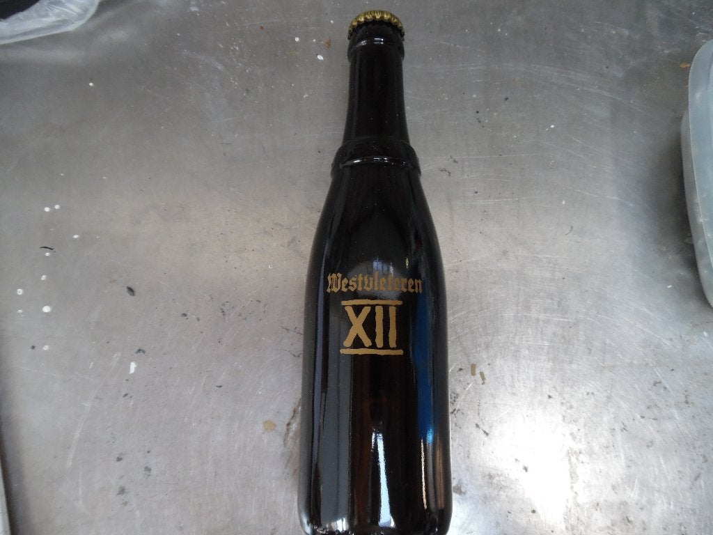 oud vol flesje Westvleteren 12 datum onbekend, Verzamelen, Biermerken, Ophalen of Verzenden, Nieuw, Flesje(s), Overige merken