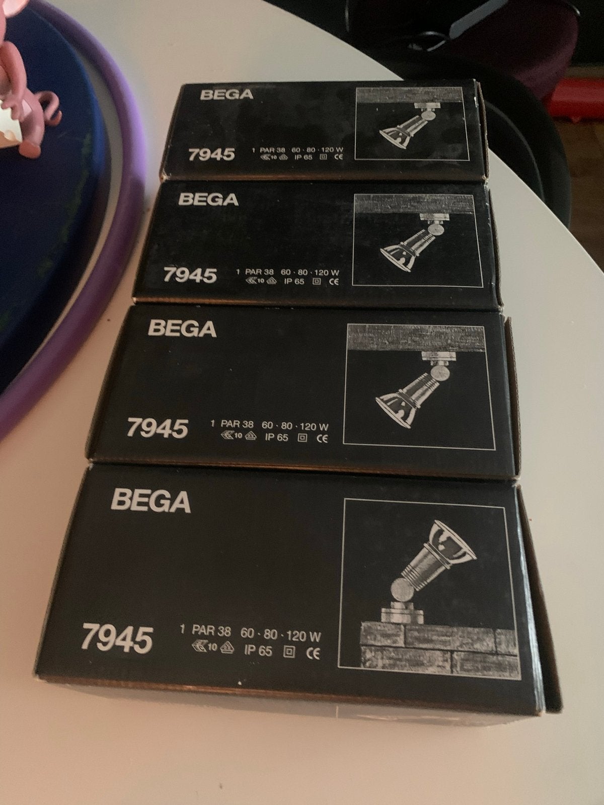 Bega lamp 7945 Buitenlampen / Projectoren (3 stuks), Metaal, Overige merken, Zwart, Nieuw