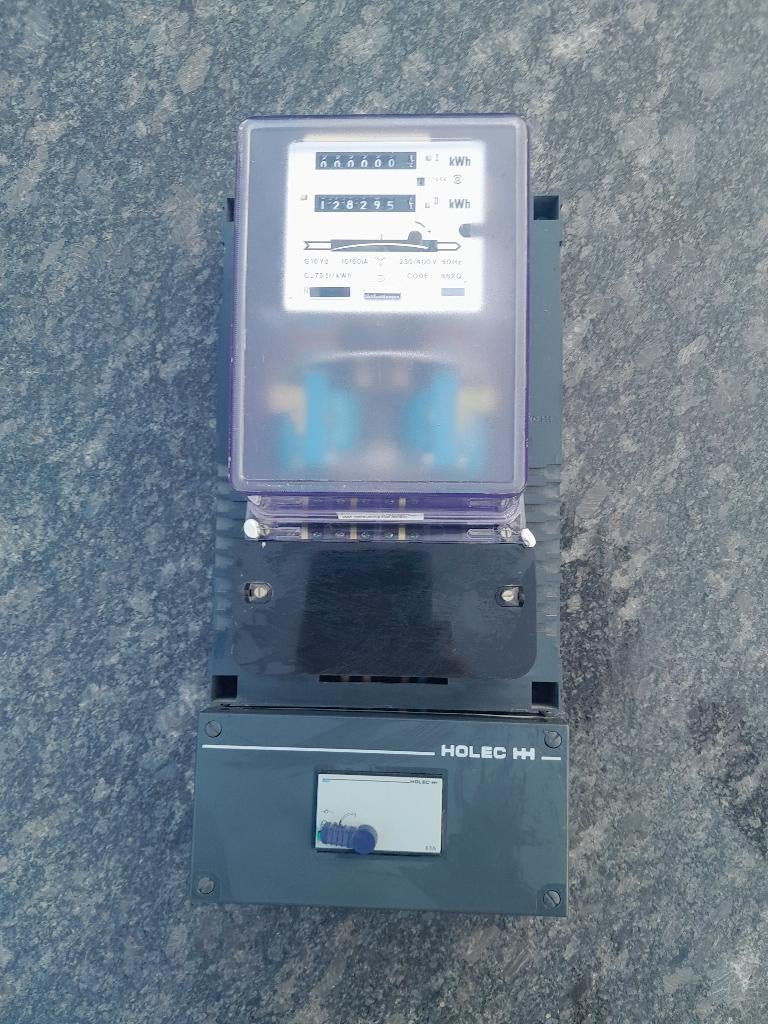 Te koop Electra meter 3 Fase + Hoofdschakelaar 63A 4 polig, Ophalen of Verzenden, Gebruikt, Schakelaar