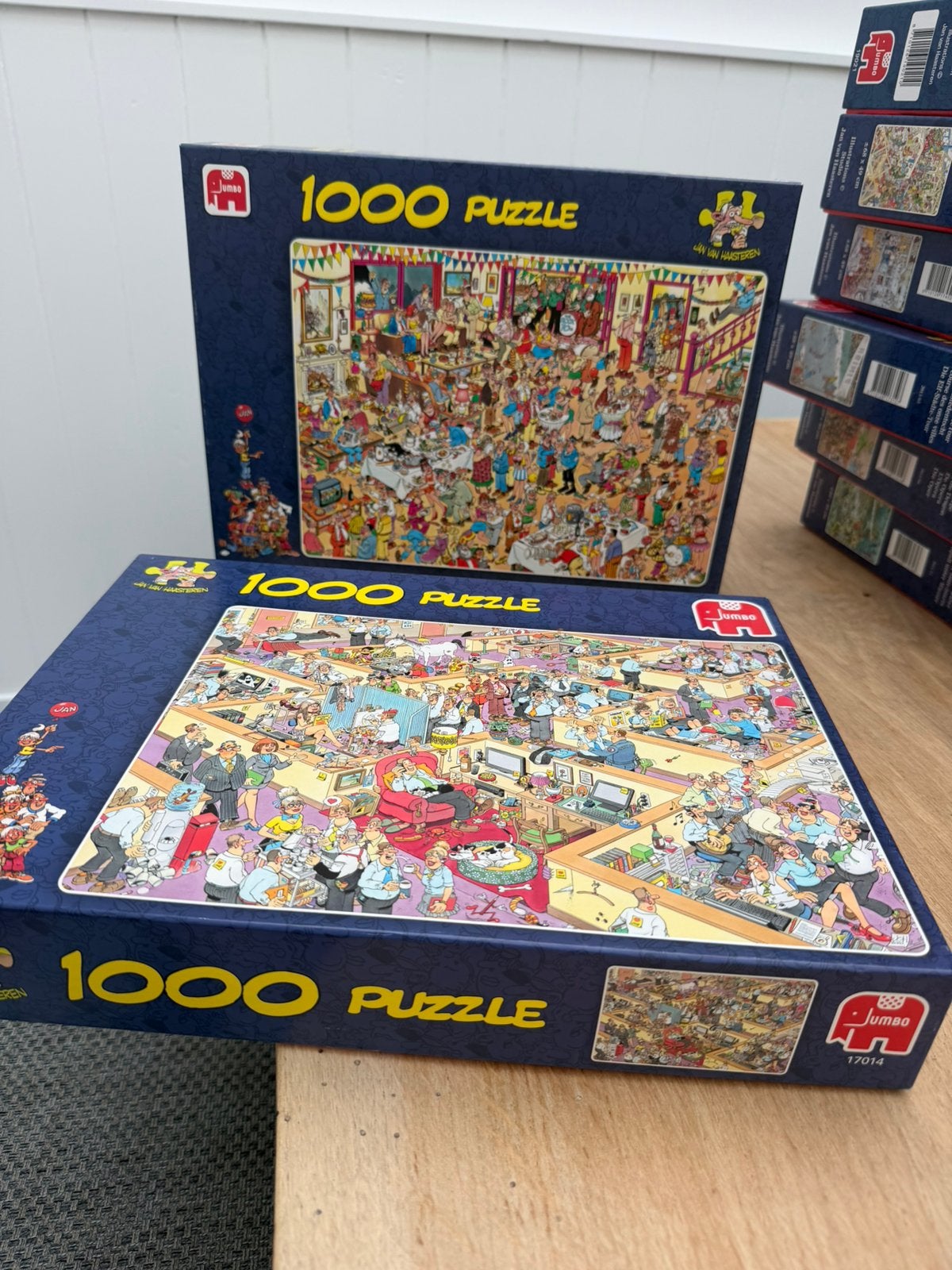 Puzzel van Haasteren 1000 stukjes 2006 en 2010, Ophalen of Verzenden, 500 t/m 1500 stukjes, Zo goed als nieuw