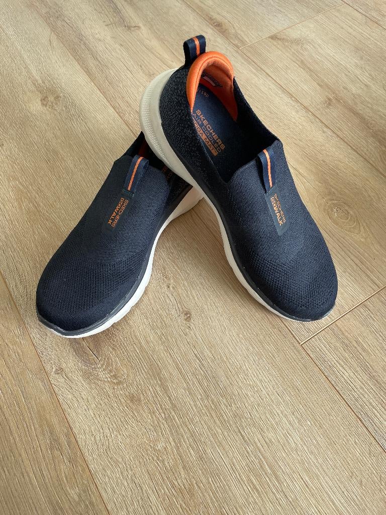 Heren blauwe Skechers, maat 43, Ophalen, Blauw, Overige typen, Zo goed als nieuw