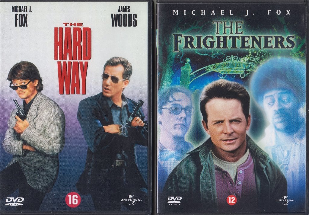 The Hard Way + The Frighteners ( J. Woods / Michael J. Fox ), Alle leeftijden, Verzenden, Gebruikt, Nederlands