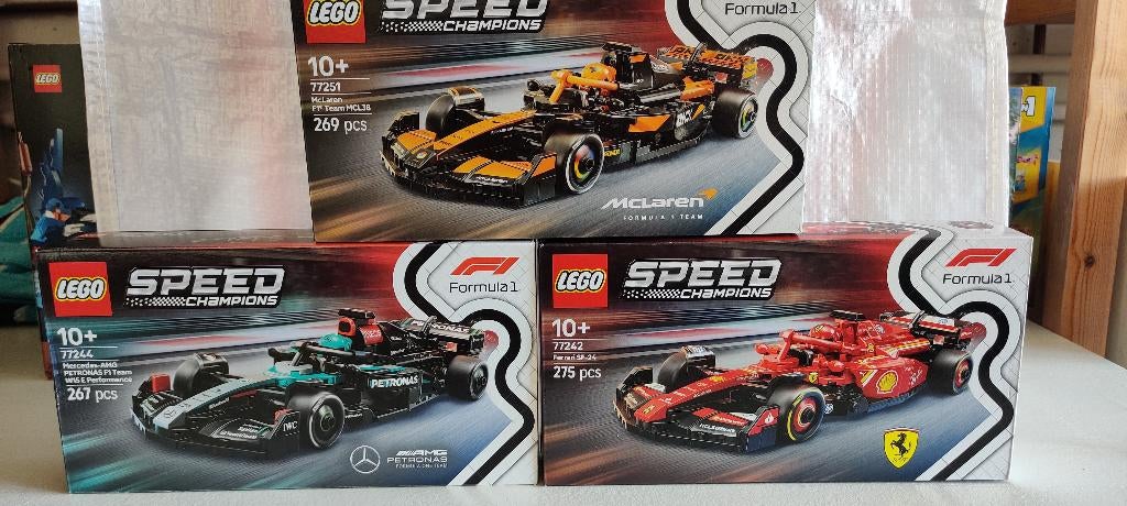 LEGO Speed champions F1, Lego, Compleet, Nieuw, Complete set