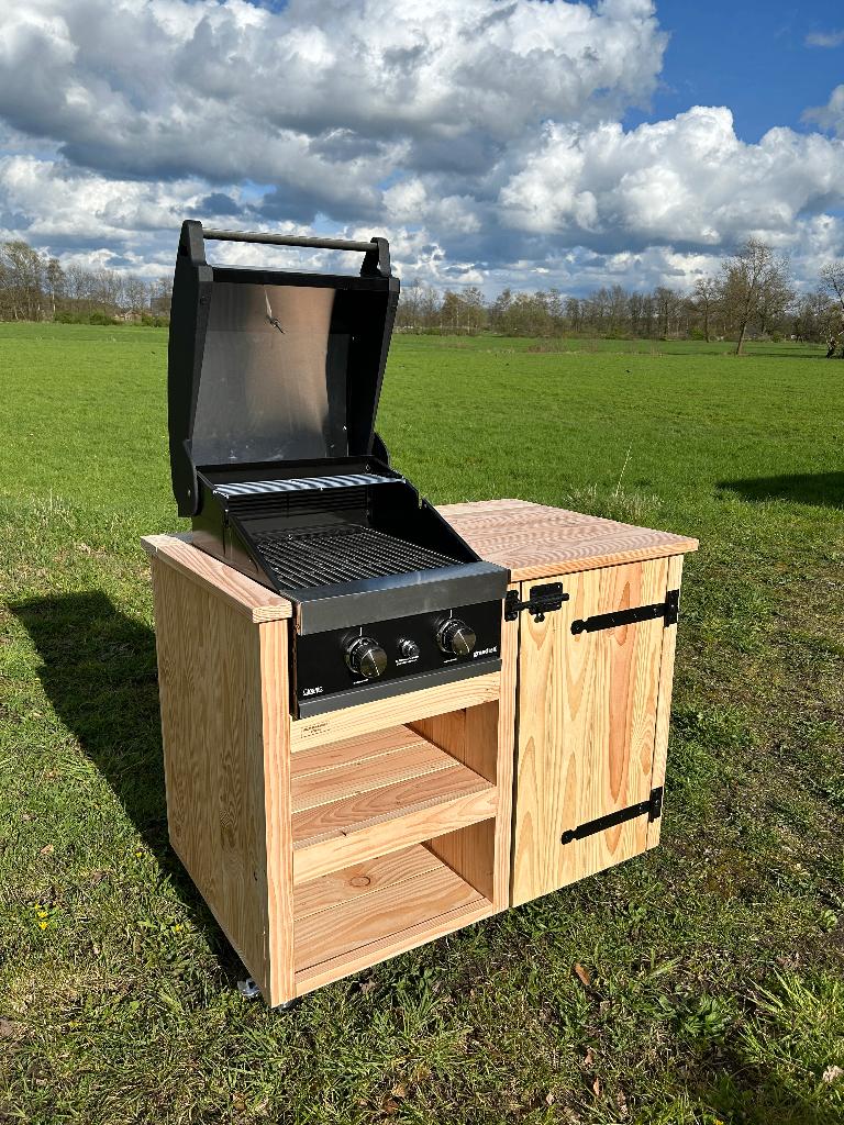 Buitenkeuken inclusief barbecue Grandhall/Grandpro G2 of G4, Ophalen of Verzenden, Nieuw, Gas, Vrijstaand