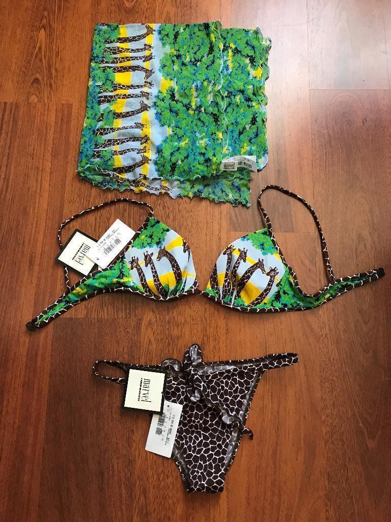 Nieuw - La Perla safari bikini met pareo M (IT46), La Perla, Bruin, Nieuw, Ophalen of Verzenden