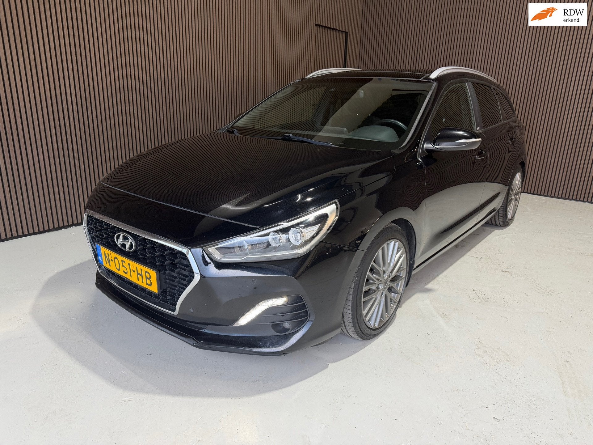 Hyundai I30 Wagon Automaat/vol optie 1.4 T-GDI Premium, Euro 6, 4 cilinders, Zwart, I30