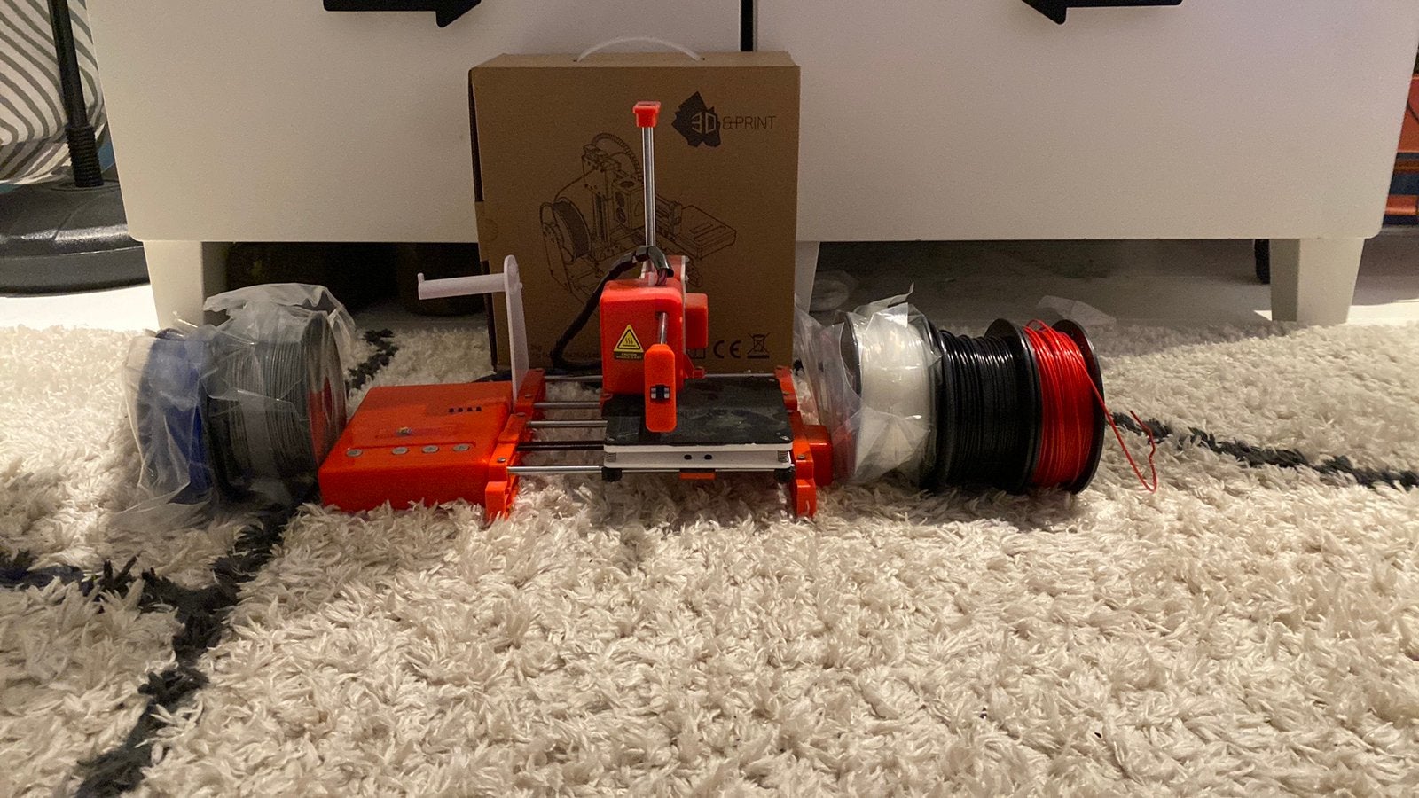 3d printer, Ophalen, Gebruikt, 3 of meer, Filament