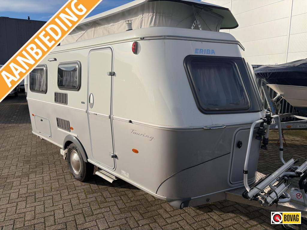 Eriba Touring Legend 550 MOVER EN 2X FIETSENREK, Caravans en Kamperen, Caravans, Bedrijf, Tot en met 3, 4 tot 5 meter, Eriba