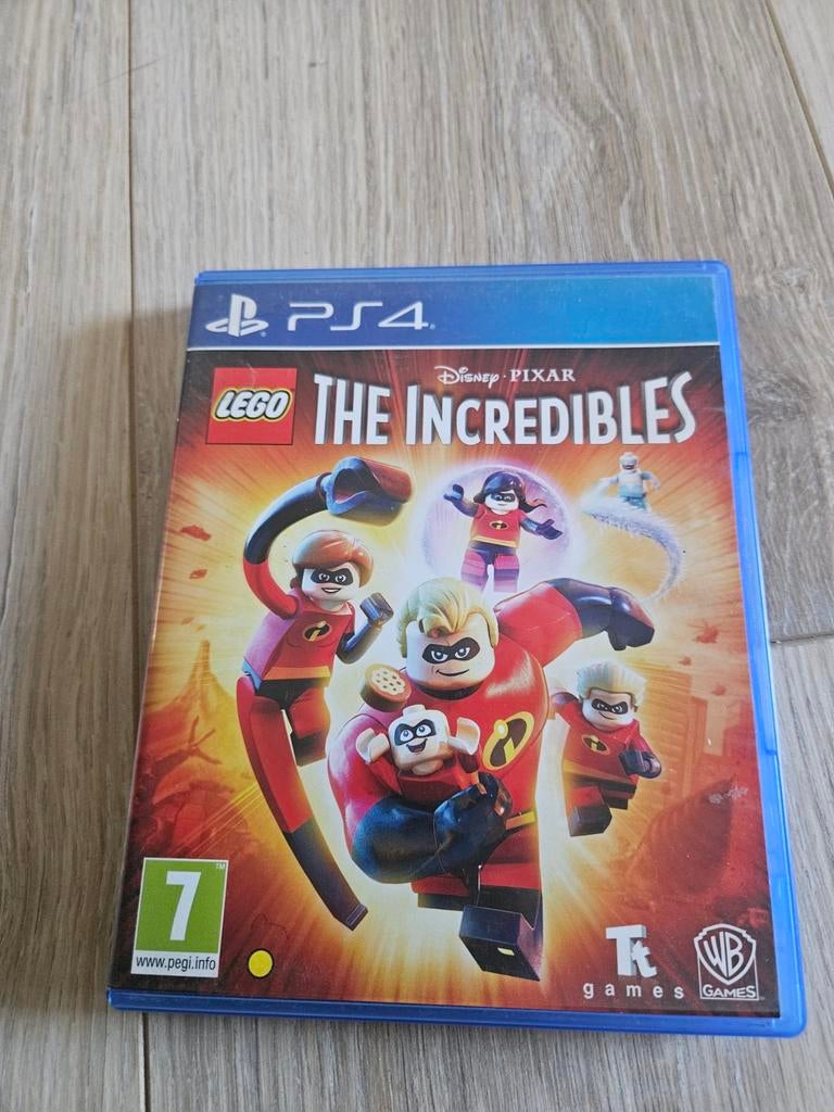 LEGO The Incredibles - PS4 Game, Avontuur en Actie, Gebruikt, 2 spelers, Eén computer
