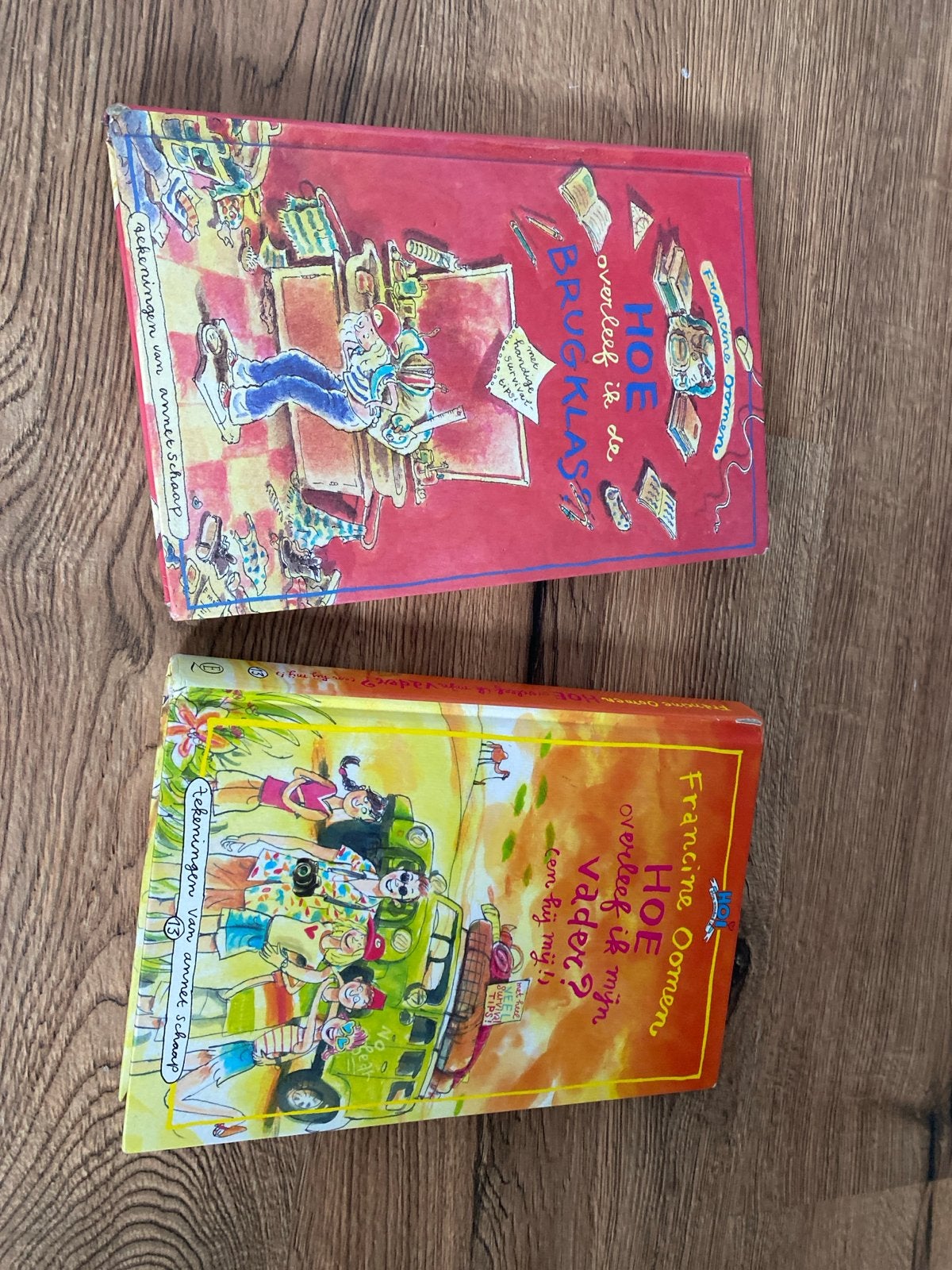 2x Francine Oomen: Hoe overleef ik...?, Ophalen, Gelezen, Fictie