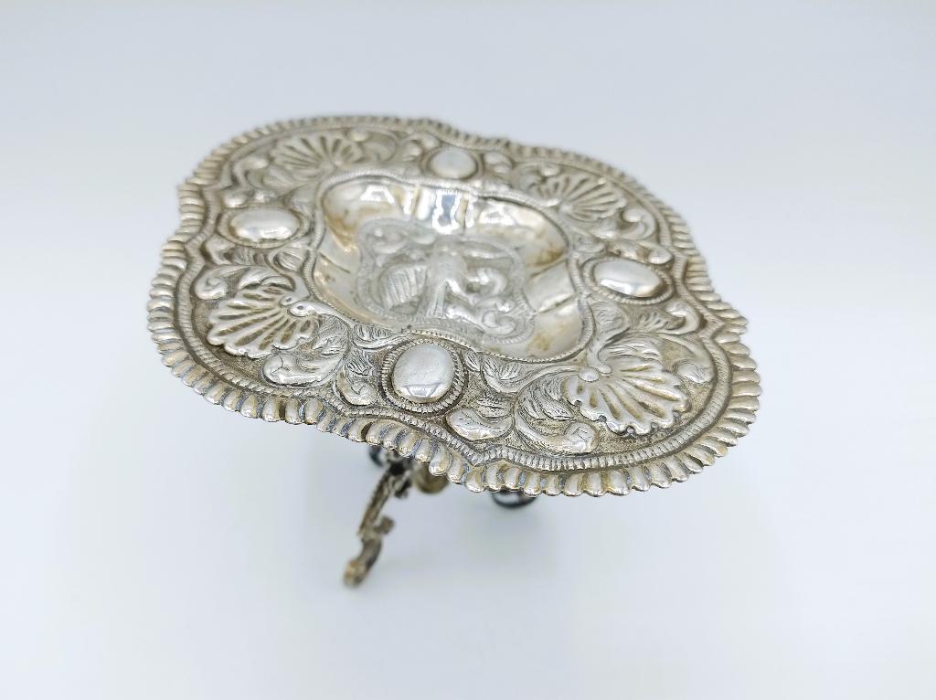 Zilveren suikertafel, Friesland, Verzenden, Zilver