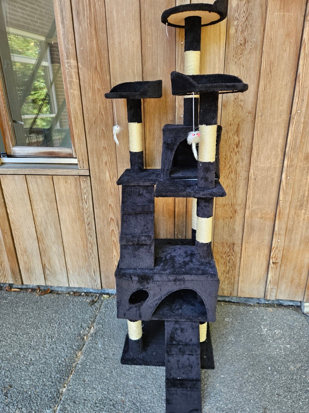 krabpaal kattenboom  maat  Lengte 172cm breedte 54cm, Dieren en Toebehoren, Ophalen, Zo goed als nieuw, Krabpaal