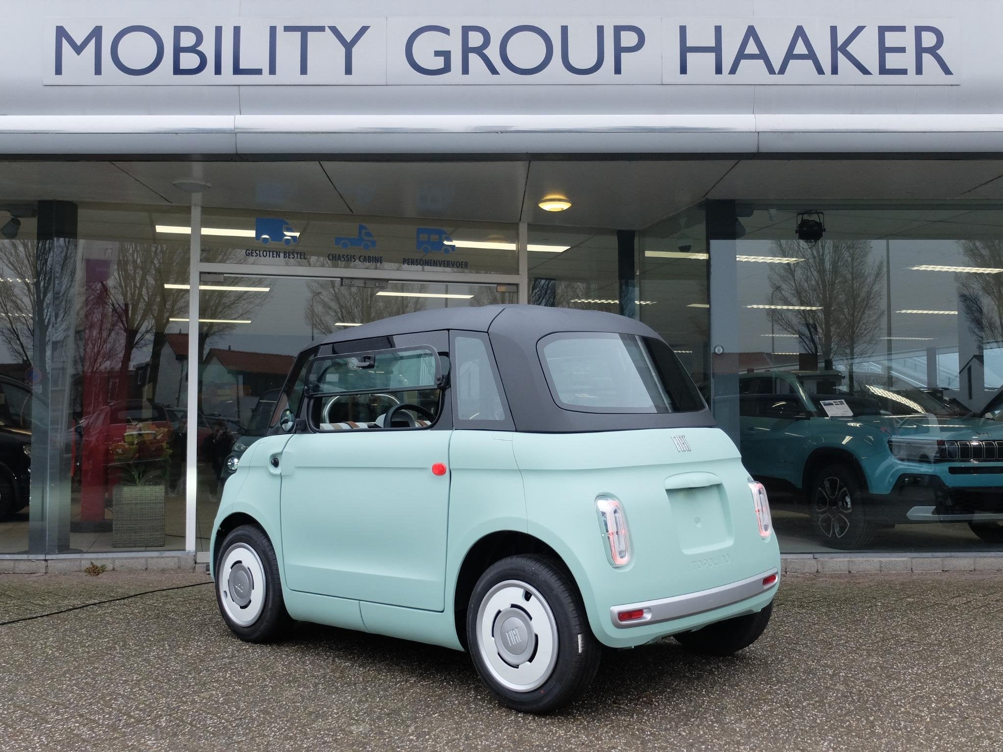 Fiat Topolino Fiat Topolino | Full Elec., Stellantis B.V., Nieuw, Lemelerbergweg 12
1101AJ  Amsterdam, NL, Overige merken