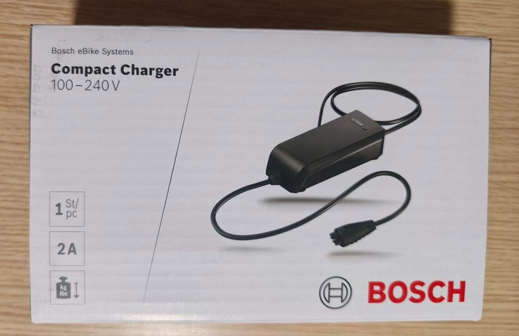 Bosch Compact Charger 2A voor eBike – als nieuw, Ophalen of Verzenden, Nieuw, Overige merken