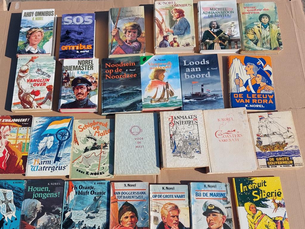 Verzameling K. Norel boeken, Ophalen, Gelezen, K. Norel
