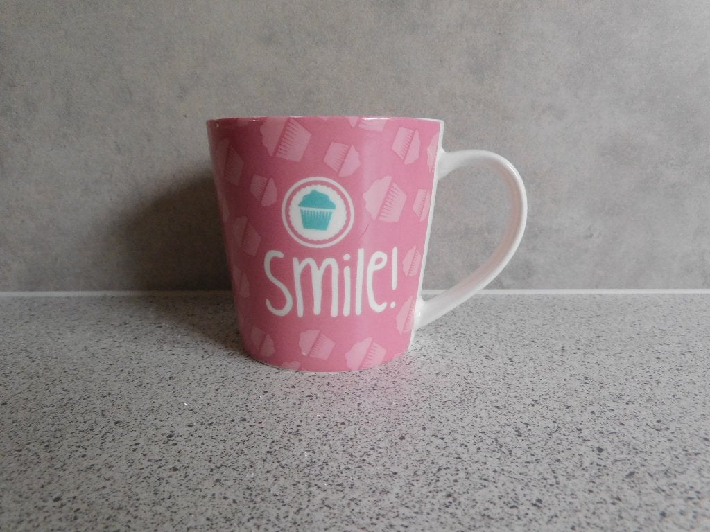 Mok Smile Lily Favourites, Ophalen of Verzenden, Zo goed als nieuw, Overige stijlen, Kop(pen) en/of Schotel(s)