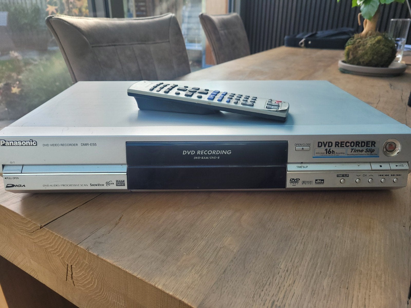 Panasonic DVD Video Recorder DMR-ES5 met afstandsbediening, Ophalen, Gebruikt, Dvd-recorder, Panasonic
