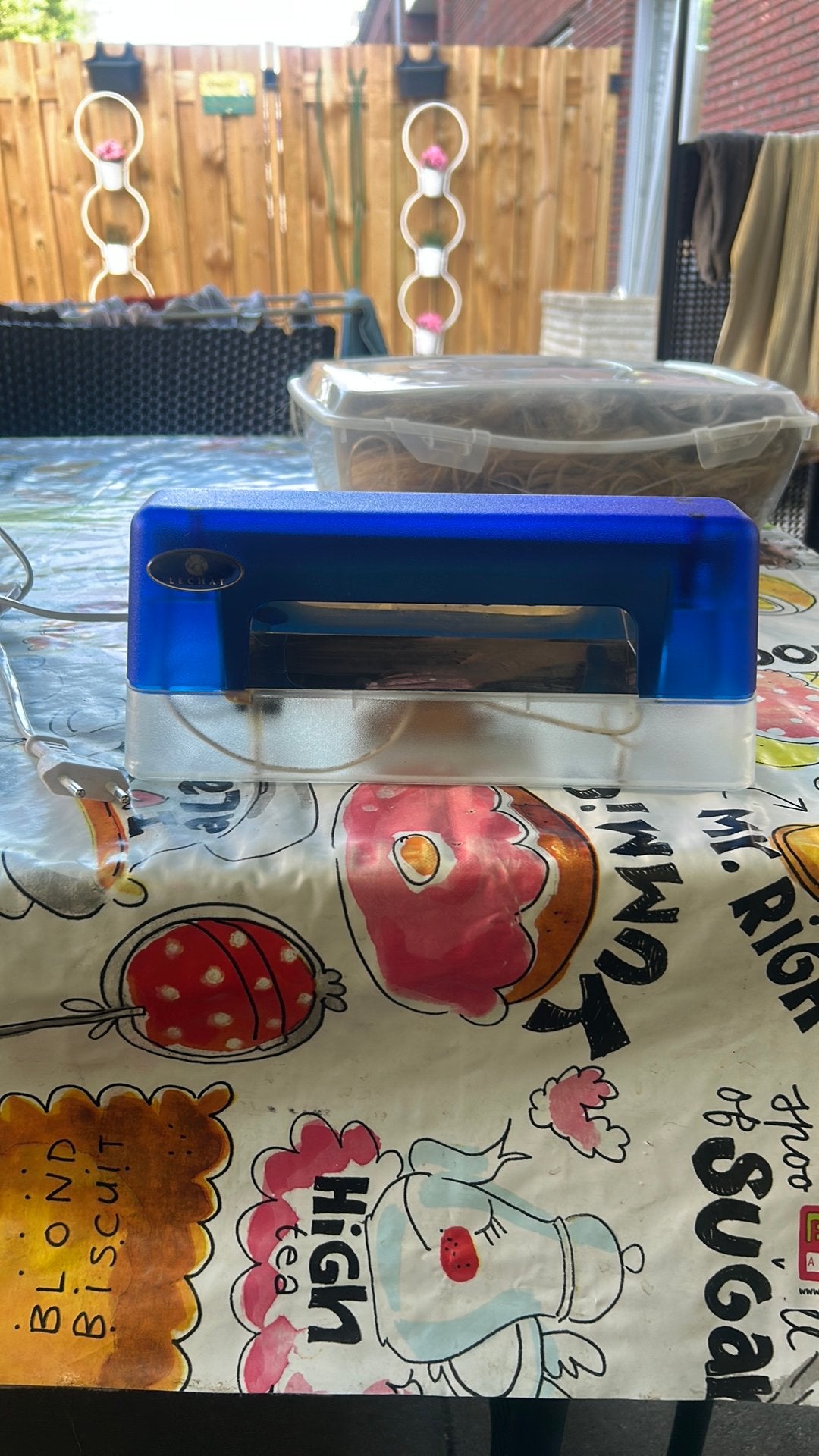 Lechat UV lamp 9 Watt, Ophalen of Verzenden, Zo goed als nieuw, Wit, Handen en Nagels