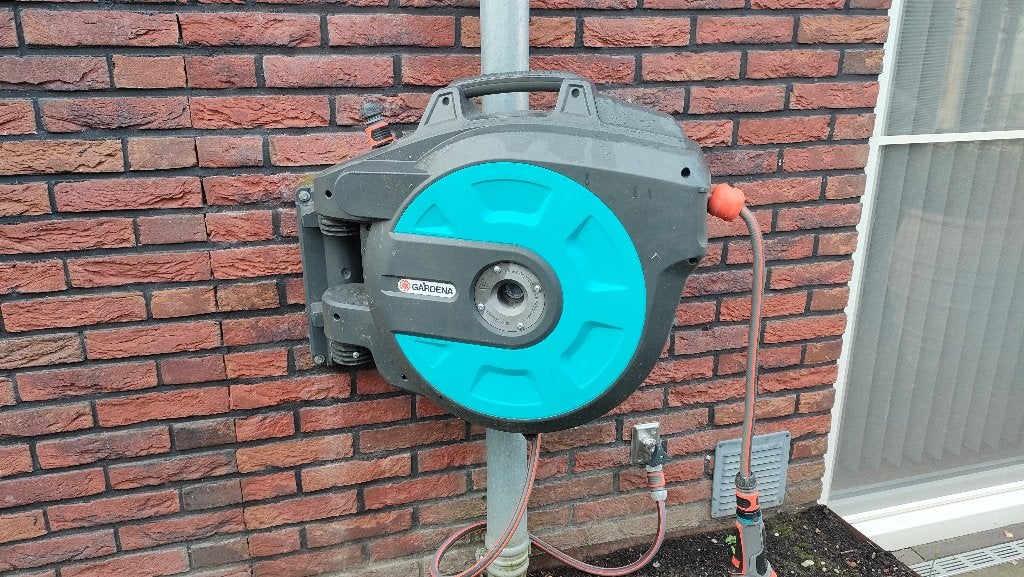 Tuinslang met haspel, Tuin en Terras, Ophalen, Gebruikt, Tuinslang