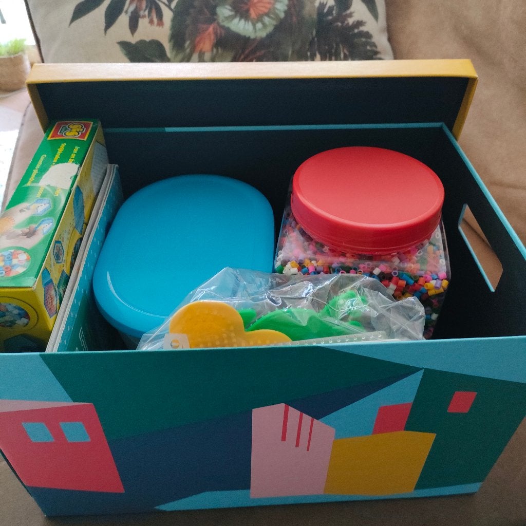Pakket strijkkralen, Hobby en Vrije tijd, Knutselen, Ophalen, Overige thema's, Meerkleurig, Zo goed als nieuw