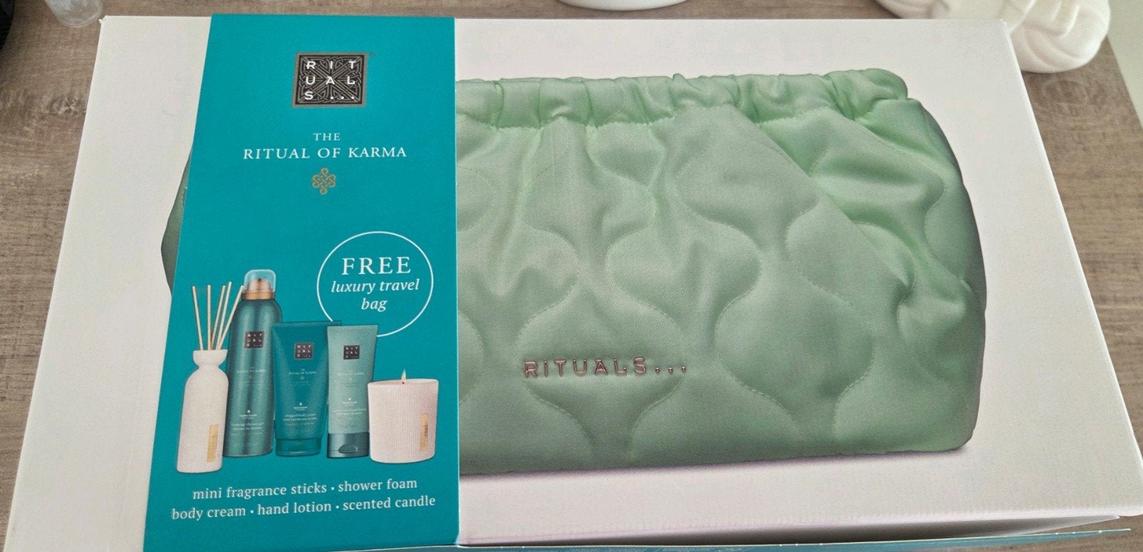Rituals The Ritual of Karma Giftset - Nieuw (2 stuks) & Onge, Sieraden, Tassen en Uiterlijk, Uiterlijk | Lichaamsverzorging, Ophalen of Verzenden