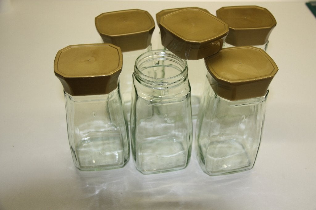 Glaspotten met deksel, Overige thema's, Nieuw, Meerkleurig, Ophalen of Verzenden