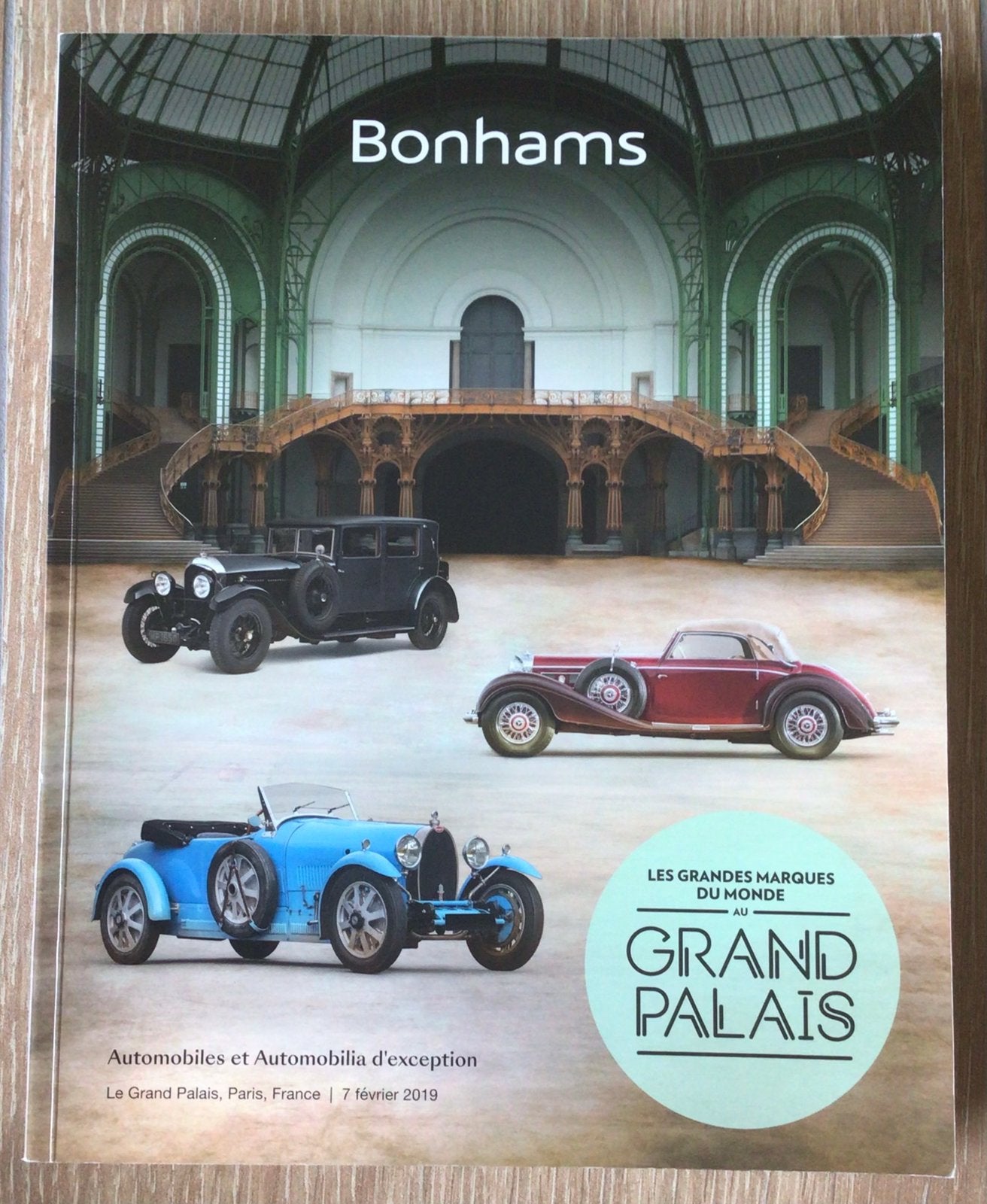 Bonhams Veilingcatalogus Klassieke Auto’s +Automobilia 2019, Algemeen, Nieuw, Ophalen of Verzenden, Bonhams
