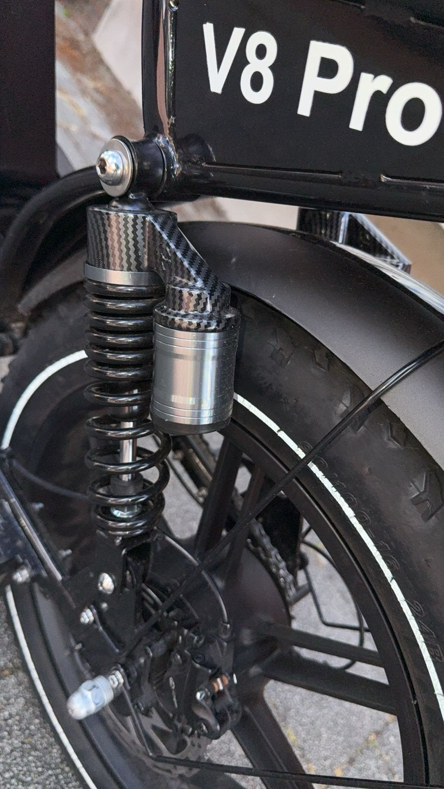 Ouxi V8 Pro elektrische fatbike - NIEUW!, Nieuw, 51 tot 55 cm, 50 km per accu of meer, Ophalen