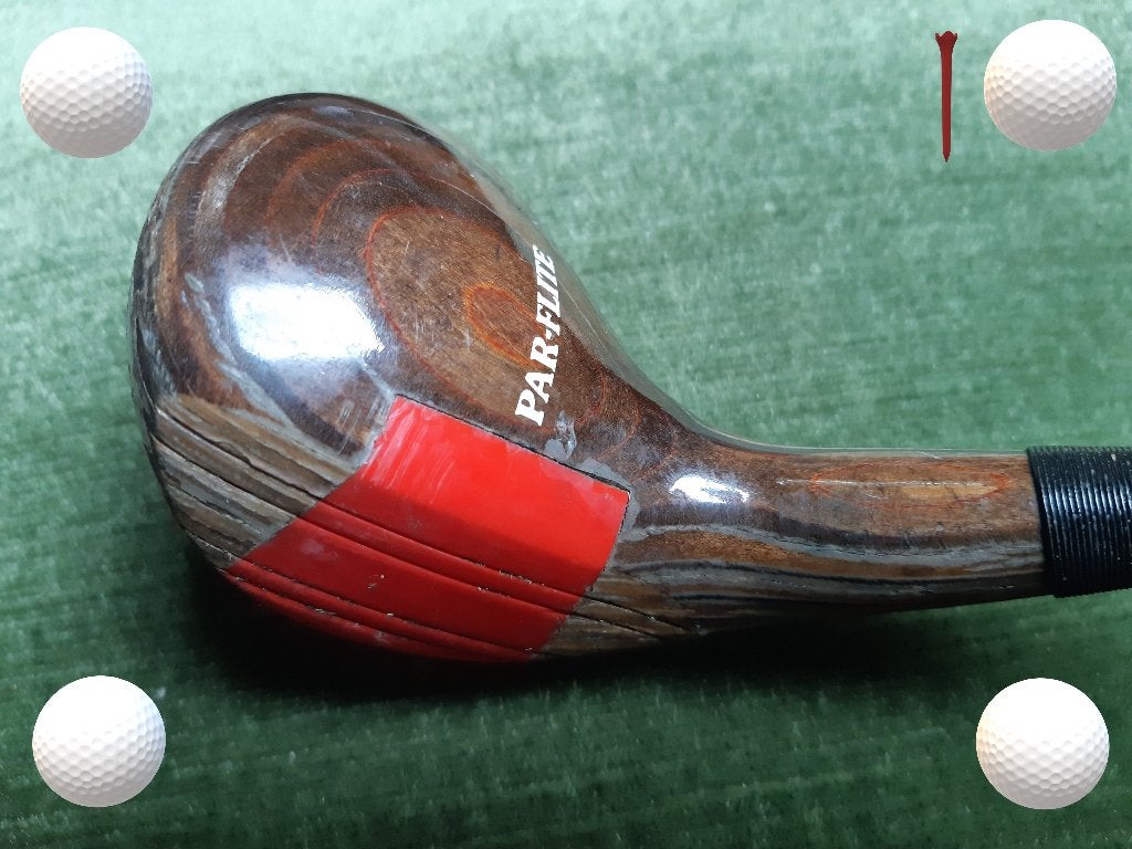 Mooie houten 3 van Parflite model Foxx. Een echte houten dus, Sport en Fitness, Golf, Ophalen of Verzenden, Club