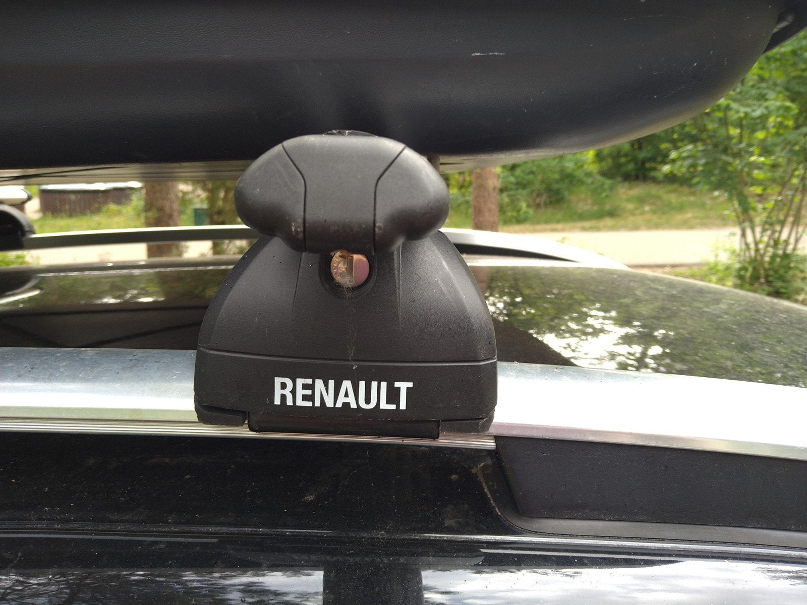 Orginele Renault Clio dakdragers + evt Thule dakkoffer, Auto diversen, Dakdragers, Ophalen of Verzenden, Zo goed als nieuw