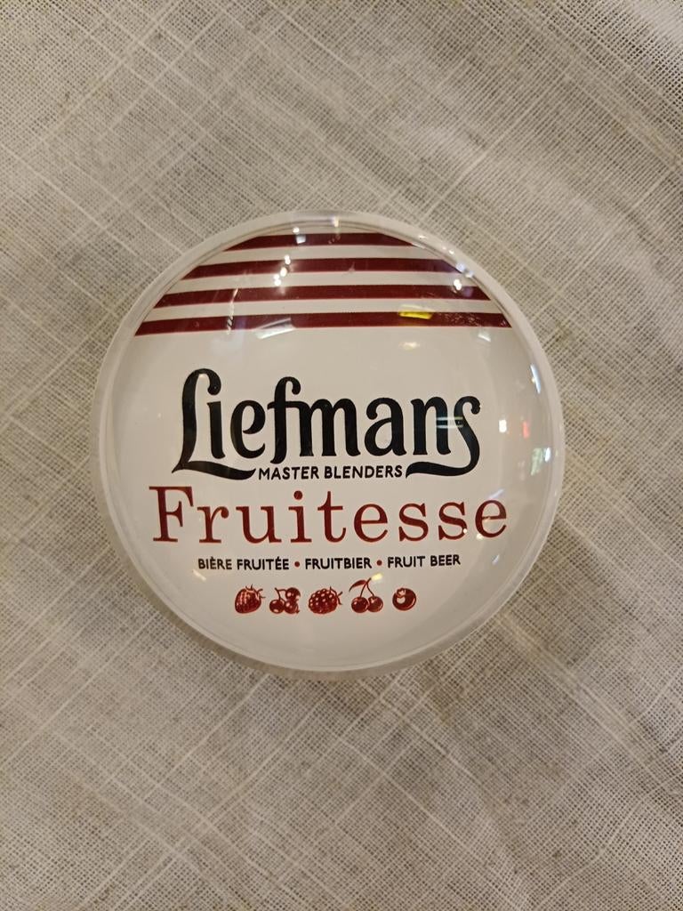 Liefmans Fruitesse On The Rocks Verlichte Taplens  Fish-eye, Ophalen, Nieuw, Overige typen, Duvel