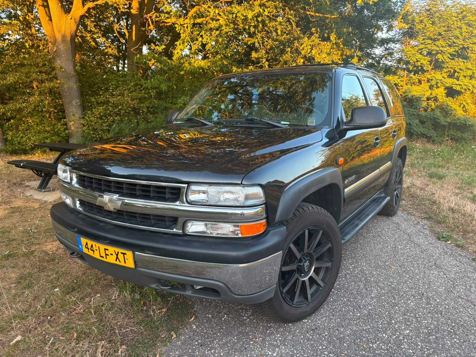 2002 Chevrolet USA Tahoe 5.3 V8 LT Luxe Van Car, Auto's, Chevrolet, Gebruikt, Origineel Nederlands, 2402 kg, Zilver of Grijs