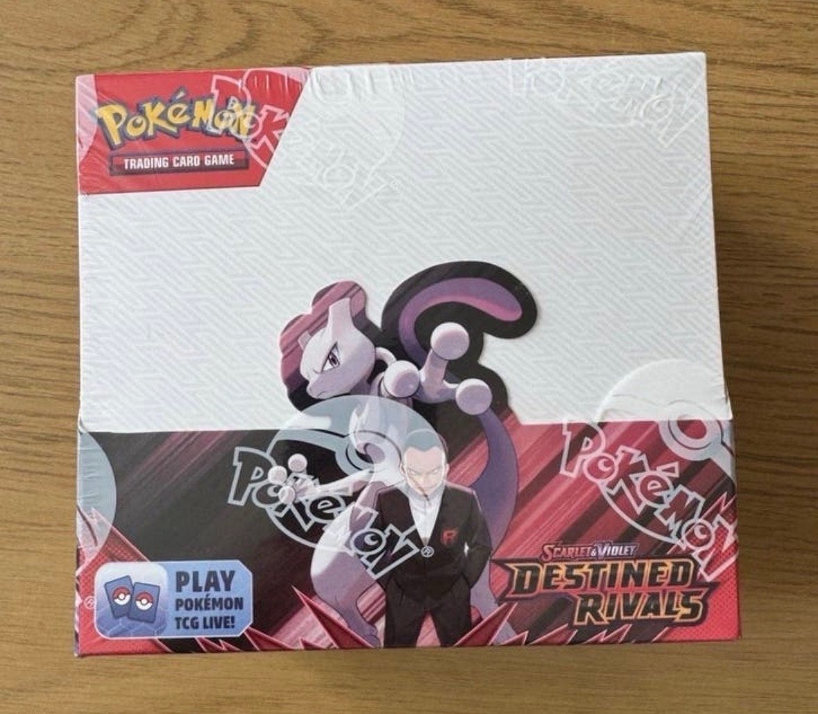 Pokémon TCG Scarlet & Violet Destined Rivals Boosterbox, Ophalen of Verzenden, Nieuw, Boosterbox