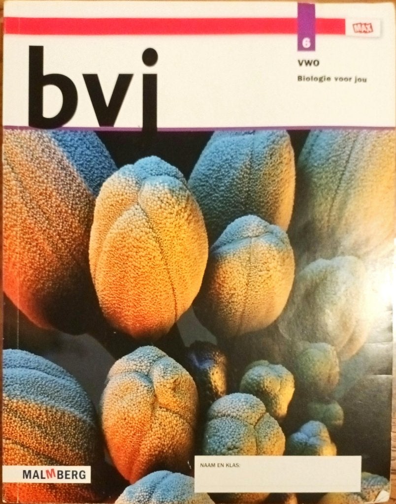 bvj 6 vwo, VWO, Malmberg, Biologie, Nieuw