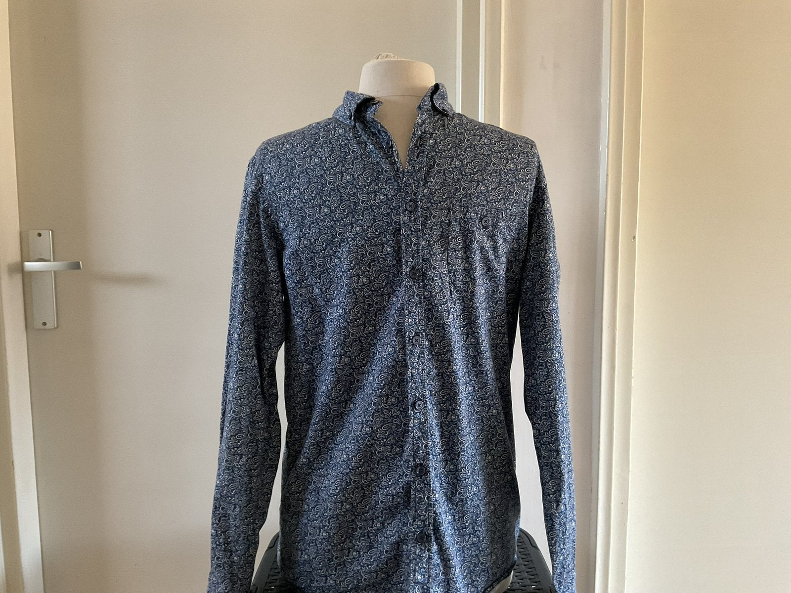 Westbury overhemd maat S z.g.a.n., Ophalen of Verzenden, Zo goed als nieuw, Blauw